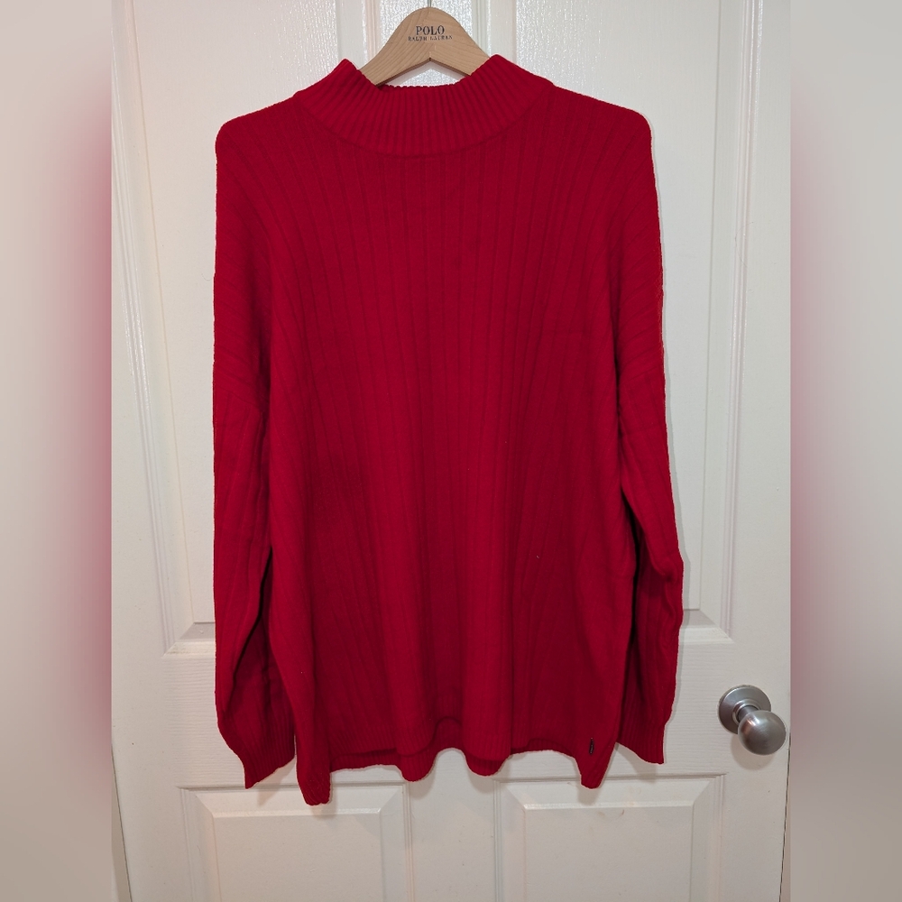 Eddie Bauer Red Women's Sweater - Picture 1 of 5